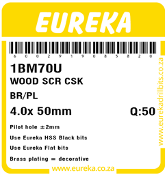 1BM70 - Wood Screw -1BM70_Label_T
